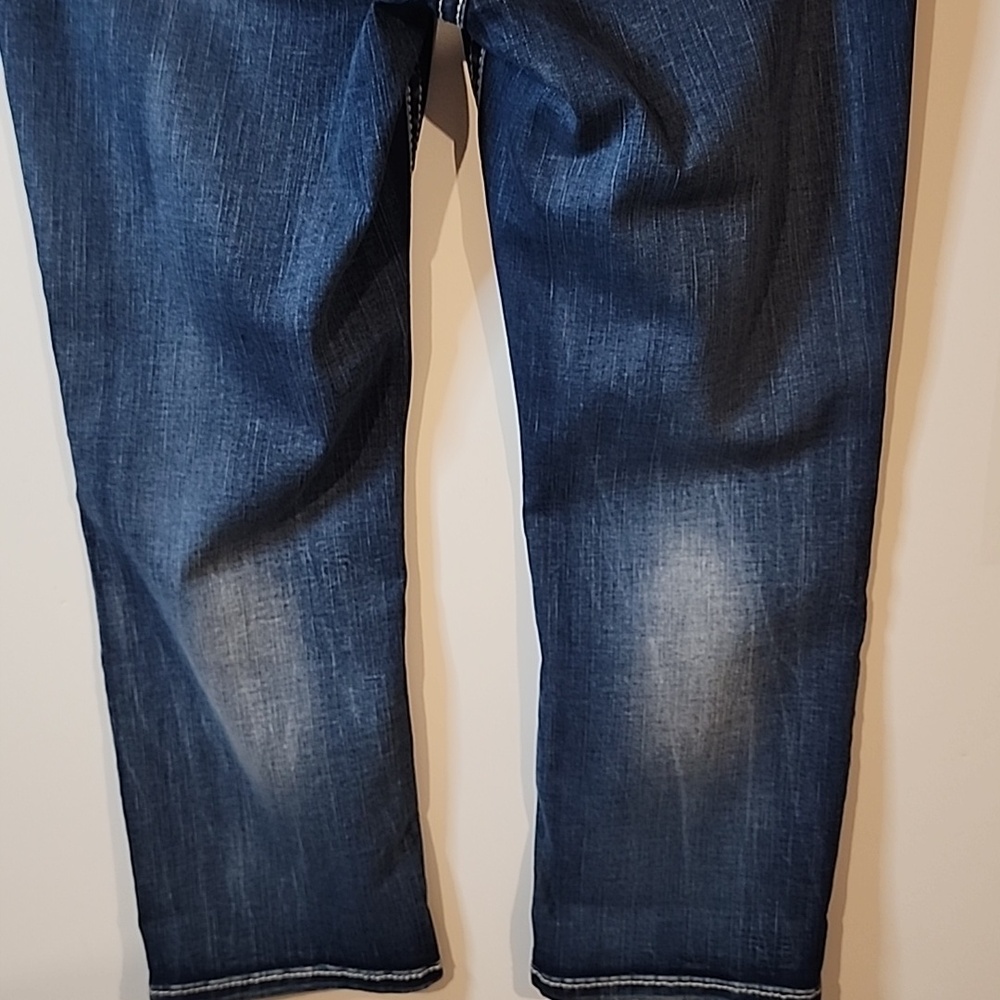 Miss Me Curvy Cropped Jeans NWT Size 31 - Picture 11 of 14